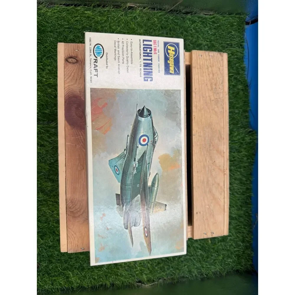 VTG Hasegawa BAC F Mk-6 Lightning JS-019 Model Kit In Box-Unbuilt